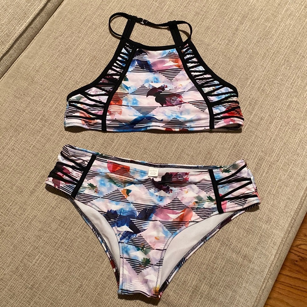 Two piece swimsuit!